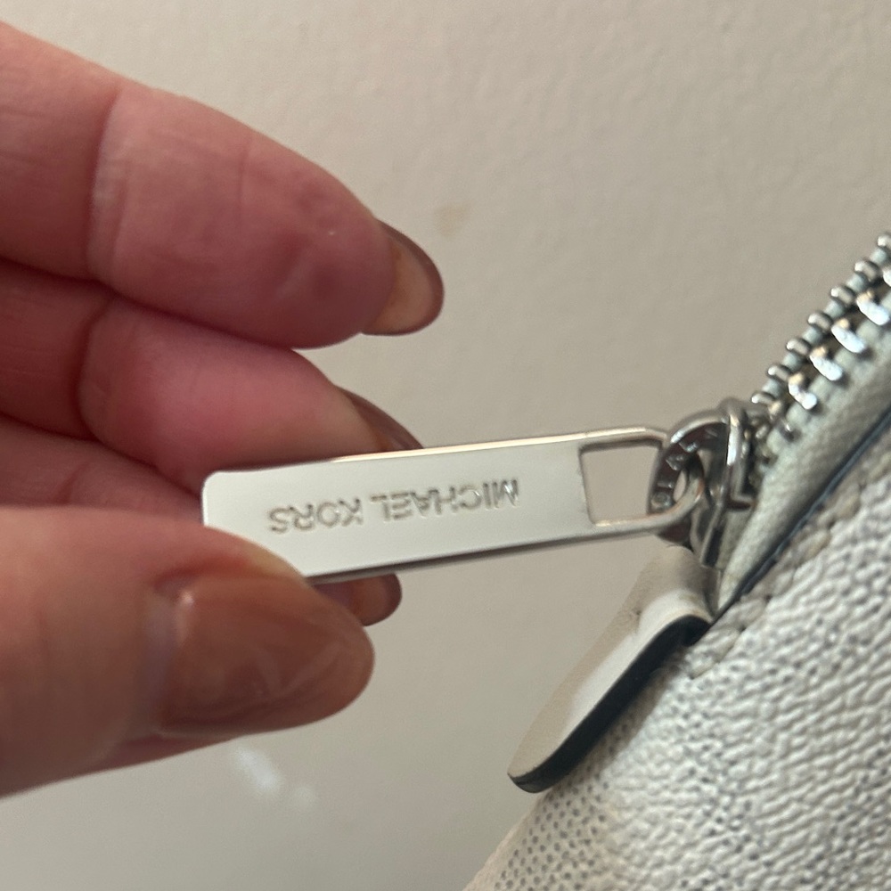 Michael Kors Cream Logo Mini Backpack - Picture 9 of 13